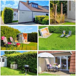 NORDSEE - Ferienhaus mit 2 Schlafzimmer für 4 Gäste + Baby