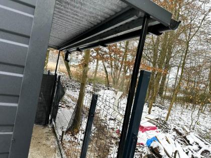 Blechgarage 3x5m Metallgarage Garage nach Maß Hohe Qualität ID437