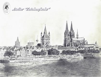 Atelier „Zeichenfuchs“ - Portraitzeichnung als Geschenkidee