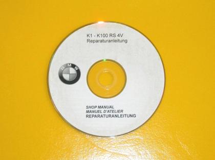 Werkstatthandbuch BMW K1 - K100 RS 4V Reparaturanleitung