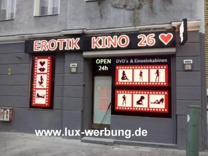 Außenwerbung Leuchtreklame Leuchtwerbung Leuchtbuchstaben Schriftzüge 3D LED Ein