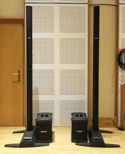 2x BOSE L1 Model II / B1  portables Line Array System