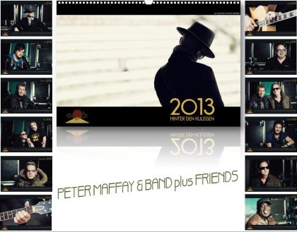 A3 Wandkalender2021 - Peter Maffay & Band - NICHT im Handel erhältlich