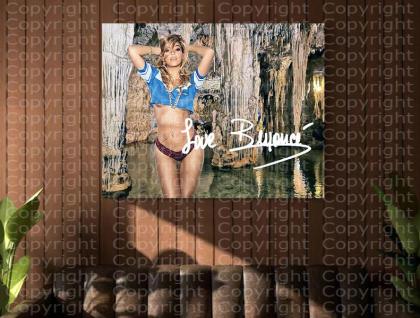 BEYONCÉ im Bikini. Souvenir. Super Deko. Geschenkidee. Einmalig! Wandbild. Neuhe