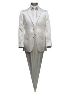Glanz HOCHZEITSANZUG MUGA o.Bundfalte Gr.50 Creme/ Ivory