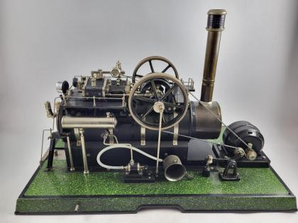 Märklin stationäres Lokomobil No. 4159/ 11/ 94 2x Zylinder