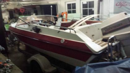 Motorboot Sportboot Tema Marine mit 70PS Außenborder Powertrimm sowie Trailer