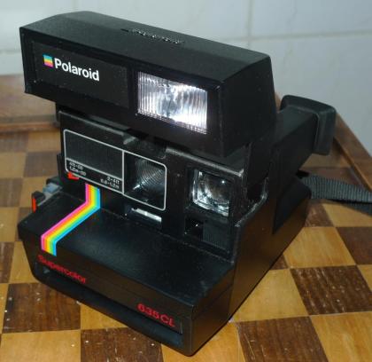 POLAROID SUPERCOLOR 635 CL, 2-4ft 0.6-1.2m, Autofokus, Blitzlicht.