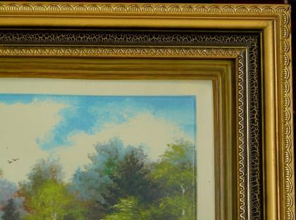 Collage hinter Glas 60x44 (B060)