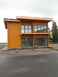 Modernes Holzhaus in modularer Bauweise mit 150 m² - ab 95.240, - €