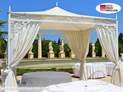 Pavillon 4X4 Überdachung Pagodenzelt Festzelt Pvc Terrassendach Pergola Terrasse