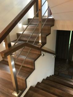 FALTTREPPE GEBEIZTE EICHE MASSIVHOLZTREPPEN HOLZTREPPEN EICHENHOLZ