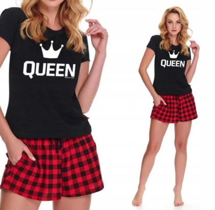 Dobranocka Pyjama 2 tlg. Nachtwäsche Schlafanzug kurze Hose S M L