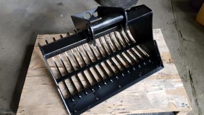 Sieblöffel 80 cm für Minibagger 3, 5-6, 5 Tonnen Inhalt 204 Liter Gewicht 149 kg