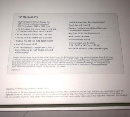 Apple MacBook Pro 15