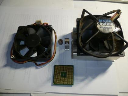 CPU Kühler Lüfter Motherboard AS Rock Nr. 82