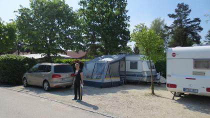 Wohnwagen Vorzelt Brand AVANTI - gebraucht 285x250 cm - Schnellaufbau