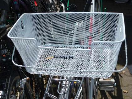 (94) FAHRRAD KORB in WEISS oder schwarz