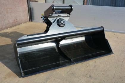 Baggerlöffel hydraulisch 0, 8 - 2, 0 Tonnen Breite 85cm Neuware Bagger Zubehör N