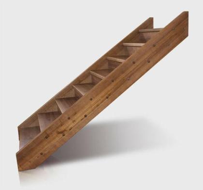 SCHÄTZUNG FREITRAGENDE TREPPEN ZUR SELBSTMONTAGE TYP U, L EICHE ESCHE BUCHE HOLZ