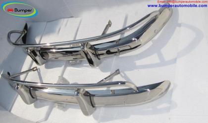 Volvo PV 544 US type bumper (1958-1965) in stainless steel