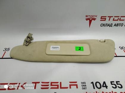 Sonnenblende links ALC WHT Tesla Model S, Model S REST 1050619-01-A