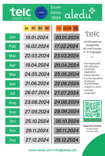 Deutschkurse (jeden Monat online/ offline Deutsch lernen: A1, A2, B1, B2, C1, C2