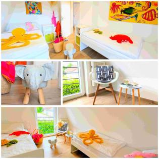 NORDSEE - Ferienhaus mit 2 Schlafzimmer für 4 Gäste + Baby