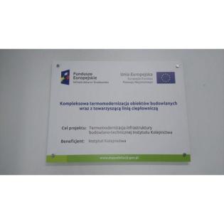 EU-SCHILD PCV 5 MM 120X80 CM Informationstafeln EUSchild Schild Tafel Hinweissch