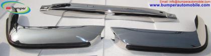 Volvo P1800 bumper (1963-1973) in stainless steel