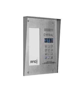 Zweidraht-Sprechanlage Gegensprechanlage Türsprechanlage 4 Familien Stahl RFID