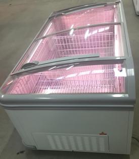 Kühltruhe Tiefkühltruhe Gefriertruhe AHT MIAMI 185 R290 mit AHT LED Beleuchtung