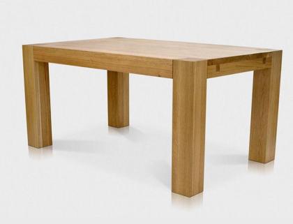 NIKO EICHENTISCH ESSTISCH LACKIERT TISCHBEINE MASSIVHOLZ HOLZ 140-180x90x78cm