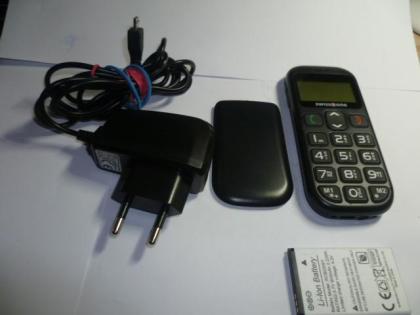 Seniorenhandy Swiss one BBM 320 mit Notruf Knopf Nr. 110