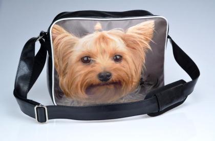 Tasche 25/ 33/ 9 Schultertasche Messengertasche Aufdruck Messengerag Umhängetasc