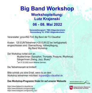 Trompete/Posaune Plätze in Big Band Workshop frei