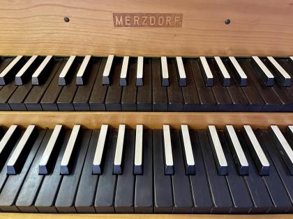 Merzdorf Cembalo, sehr gut erhalten
