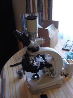 Mikroskop Carl Zeiss West Standard WL Forschungsmikroskop Phasenkontrast 6 Objek