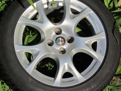 4 x  Originale Alufelgen SPORT Alfa Romeo / Fiat / Lancia 16 Zoll, neuwertig