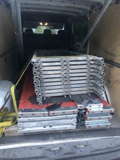 Gebrauchtes Baugerüst Gerüst gebraucht 75m2 0151-41848482 Thieme-Gerueste.de 120