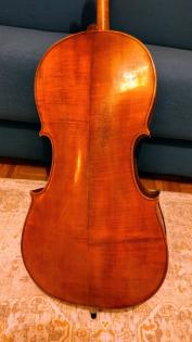 3/4 Violoncello + Koffer + Bogen - spielbereit mit Gutachten