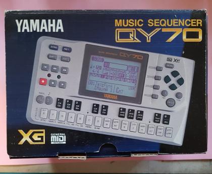 Yamaha QY 70- Klangerzeuger und Sequenzer im Taschenformat!