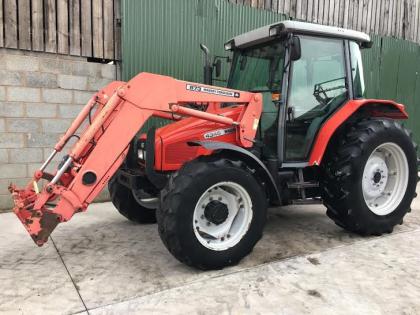 Massey Ferguson 4345=Hi=Vis mit=Lader Traktor Preis: 6.100 €