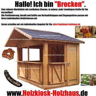 ? Markthütte Verkaufshütte Eventhütte komplett NEUFERTIGUNG ?