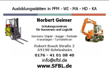 Staplerfahrer Ausbildung, Staplerschein Mannheim, Staplerschulung, Staplerführer