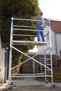ASC Alu - Rollgerüst AH 4, 30m. Fahrgerüst Typ 0. Aluminium Gerüst.