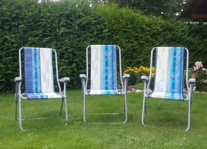 3 Campingstühle zu verkaufen