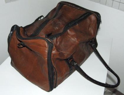 3-teiliges Kofferset echt Leder, neu