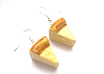 Käsekuchen Ohrringe