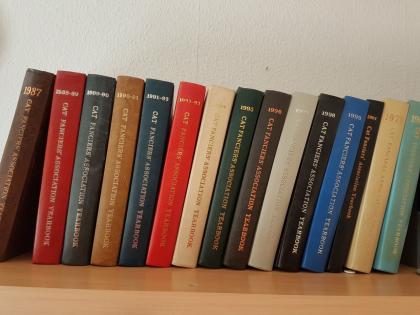 CFA  Züchter- Jahresbücher